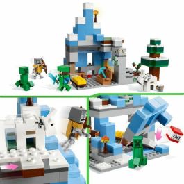 Los Picos De Hielo Lego Minecraft 21243 Lego