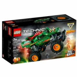 LEGO Technic 42149 Monster Jam Dragon, 2-in-1, Monster Truck Toy, Race Car