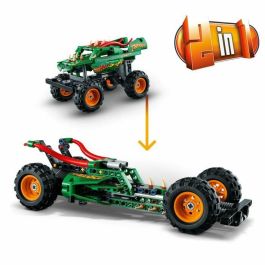 LEGO Technic 42149 Monster Jam Dragon, 2-in-1, Monster Truck Toy, Race Car