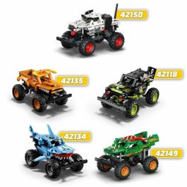 LEGO Technic 42149 Monster Jam Dragon, 2-in-1, Monster Truck Toy, Race Car