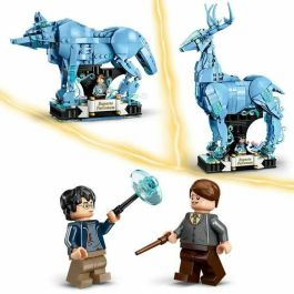 Lego Harry Potter 76414 Patronum de Expecto, modelo 2 en 1 con figuras de animales CERF y Wolf