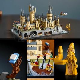 LEGO Harry Potter 76419 Castillo y terrenos de Hogwarts, edificio modelo para adultos, que incluye lugares icónicos