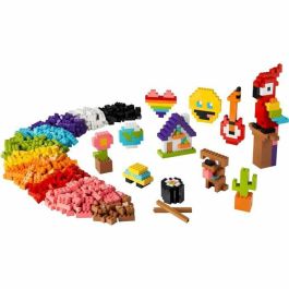 LEGO Classic 11030 BRICS A TO LOWS, BRICH TOET con loro, flor y emoji, regalo