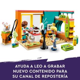LEGO Friends - Leos Zimmer | Habitación de Leo, Juego de Construcción, 203 Piezas, Edad 6+ años