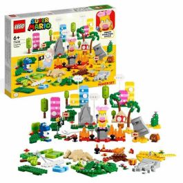 LEGO Super Mario 71418 Establezca la caja de herramientas creativas, el juguete para niños de 6 años, con figuras Precio: 83.47790010889999. SKU: S7185184