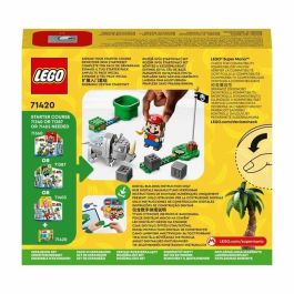 LEGO Super Mario 71420 Set de expansión Rambi el Rinoceronte, juguete combinado con paquete inicial