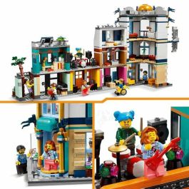 LEGO Creator 31141 The High Street, Juguete de Construcción con Rascacielos y Market Street, Idea de Regalo