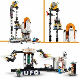 LEGO Creator 31142 Montaña Rusa Espacial, Juguete con Cohete Espacial, Planetas y Ladrillos