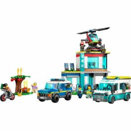 Central De Vehículos De Emergencia Lego City 60371 Lego