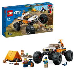 Juego de construccion todoterreno 4x4 aventurero lego city