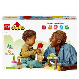 LEGO DUPLO Mi primer 10983 The Organic Market, Educational Toys to Stack, hijos de los 18 meses a los 3 años