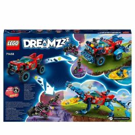 LEGO DREAMZzz 71458 El Coche Cocodrilo, Coche de Juguete 2 en 1, Monster Truck