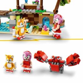 LEGO Sonic the Hedgehog 76992 Isla de Rescate Animal de Amy, Juguete con 6 Minifiguras, para Niños