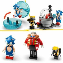 LEGO Sonic the Hedgehog 76993 Sonic vs. El Robot Huevo de la Muerte del Dr. Eggman, Juguete para Niños, con 6 Personajes