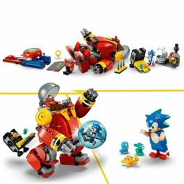 LEGO Sonic the Hedgehog 76993 Sonic vs. El Robot Huevo de la Muerte del Dr. Eggman, Juguete para Niños, con 6 Personajes