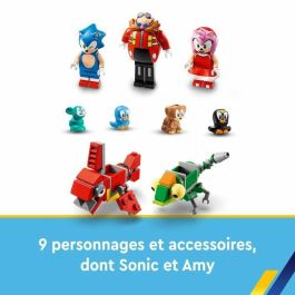 LEGO Sonic the Hedgehog 76994 Sonic and the Green Hill Zone Looping Challenge, juguete para niños con 9 personajes