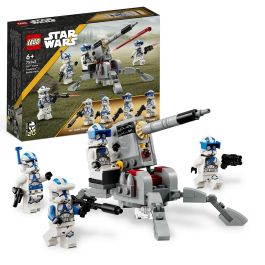 Pack De Combate Soldados Clon 501 Star Wars 75345 Lego