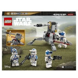 Pack De Combate Soldados Clon 501 Star Wars 75345 Lego