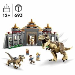 LEGO Jurassic Park 76961 Centro de visitantes: El ataque del T. Rex y el Velociraptor, Juguete