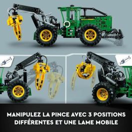 LEGO Technic 42157 El conductor John Deere 948L-II, modelo de máquina de construcción con funciones