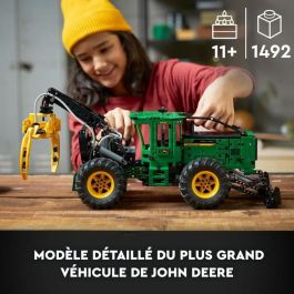 LEGO Technic 42157 El conductor John Deere 948L-II, modelo de máquina de construcción con funciones