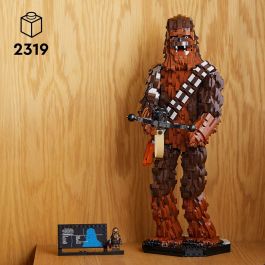 LEGO Star Wars 75371 Chewbacca, Kit de Modelo El Retorno del Jedi para Adultos, Minifiguras Wookiee con Ballesta