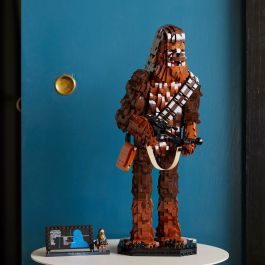 LEGO Star Wars 75371 Chewbacca, Kit de Modelo El Retorno del Jedi para Adultos, Minifiguras Wookiee con Ballesta