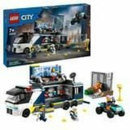 LEGO 60418 City Laboratorio Móvil de Ciencias Forenses, Juguete Cuádruple, Regalo para Niños a Partir de 7 Años y Minifiguras