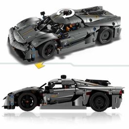 LEGO Technic 42173 Hypercar Koenigsegg Jesko Absolut gris - Juego de construcción