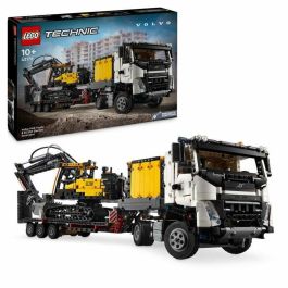 LEGO Technic 42175 Camión Volvo FMX y Excavadora Eléctrica EC230 - Set de vehículos