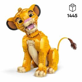 LEGO Disney Classic 43247 Simba, el Joven Rey León, figura animal de colección