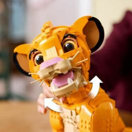 LEGO Disney Classic 43247 Simba, el Joven Rey León, figura animal de colección