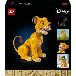 LEGO Disney Classic 43247 Simba, el Joven Rey León, figura animal de colección