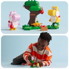 LEGO 71428 Super Mario Set de Expansión Taladro de Yoshi, Juguete para Niños con 2 Figuras de Yoshi