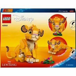 Juego de construccion el rey león: simba cachorro lego disney