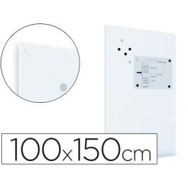 Pizarra Rocada Magnetica Blanca Con Sistema Ski Whiteboard 100x150 cm