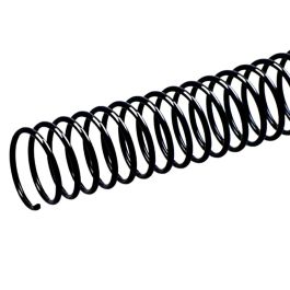Espirales para Encuadernar Q-Connect KF04434 Metal Ø 20 mm Negro (100 Unidades)