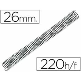 Espirales para Encuadernar Q-Connect KF04437 Metal Ø 26 mm (50 Unidades)