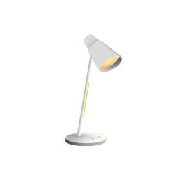 Lámpara de mesa Q-Connect KF10974 Blanco ABS Precio: 43.0276. SKU: B1J9Y96KP8