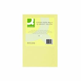 Papel para Imprimir Q-Connect KF18002 Amarillo 500 Hojas A3