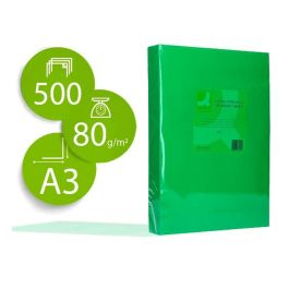 Papel para Imprimir Q-Connect KF18008 Verde A3 500 Hojas Precio: 24.50000014. SKU: B1BRBCBPVX