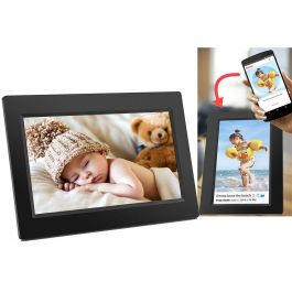 MARCO DE FOTOS DIGITAL DENVER PFF-710BLACK - PANTALLA 7"/17.7CM IPS TÁCTIL 1024X600 - 200CD/M2 - 8GB - WiFi - SOFTWARE FRAMEO