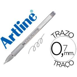 Boligrafo Artline 1900 Softline Tinta Aceite Metalico Plata 12 unidades Precio: 18.49999976. SKU: B1FPK8N422