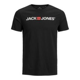 Camiseta de Manga Corta Hombre JJECORP LOGO TEE SS Jack & Jones 12137126 Negro