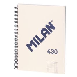 Milan libreta con espiral a4 80h papel 95 gr pautado 1 línea 7mm serie 1918 beige Precio: 13.95000046. SKU: B14H9X7YSK