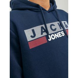 Sudadera con Capucha Hombre Jack & Jones Azul marino Precio: 24.95000035. SKU: S2023186