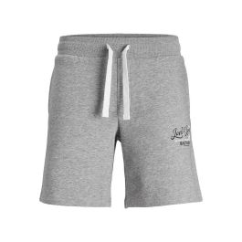 Pantalones Cortos Deportivos para Hombre Jack & Jones JPSTANDY SWEAT 12225087 Gris