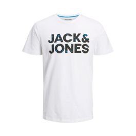 Camiseta de Manga Corta Jack & Jones TEE SS CREW NECK JNR 12224104 Blanco Precio: 11.94999993. SKU: S2024544