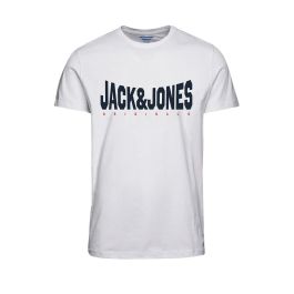 Camiseta de Manga Corta Hombre Jack & Jones JORMARQUE TEE SS 12232652 Blanco Precio: 12.94999959. SKU: S2024557