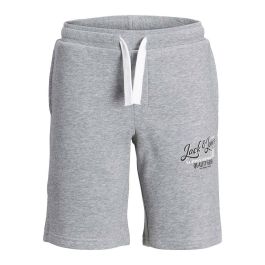 Pantalones Cortos Deportivos para Niños JPSTANDY Jack & Jones 12225211 Gris 8 Años